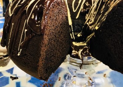Mocha Chocolate Chip Pound Cake