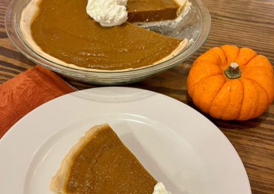 Pumpkin Chiffon Pie