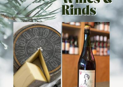 Wines & Rinds – A wine and cheese tasting