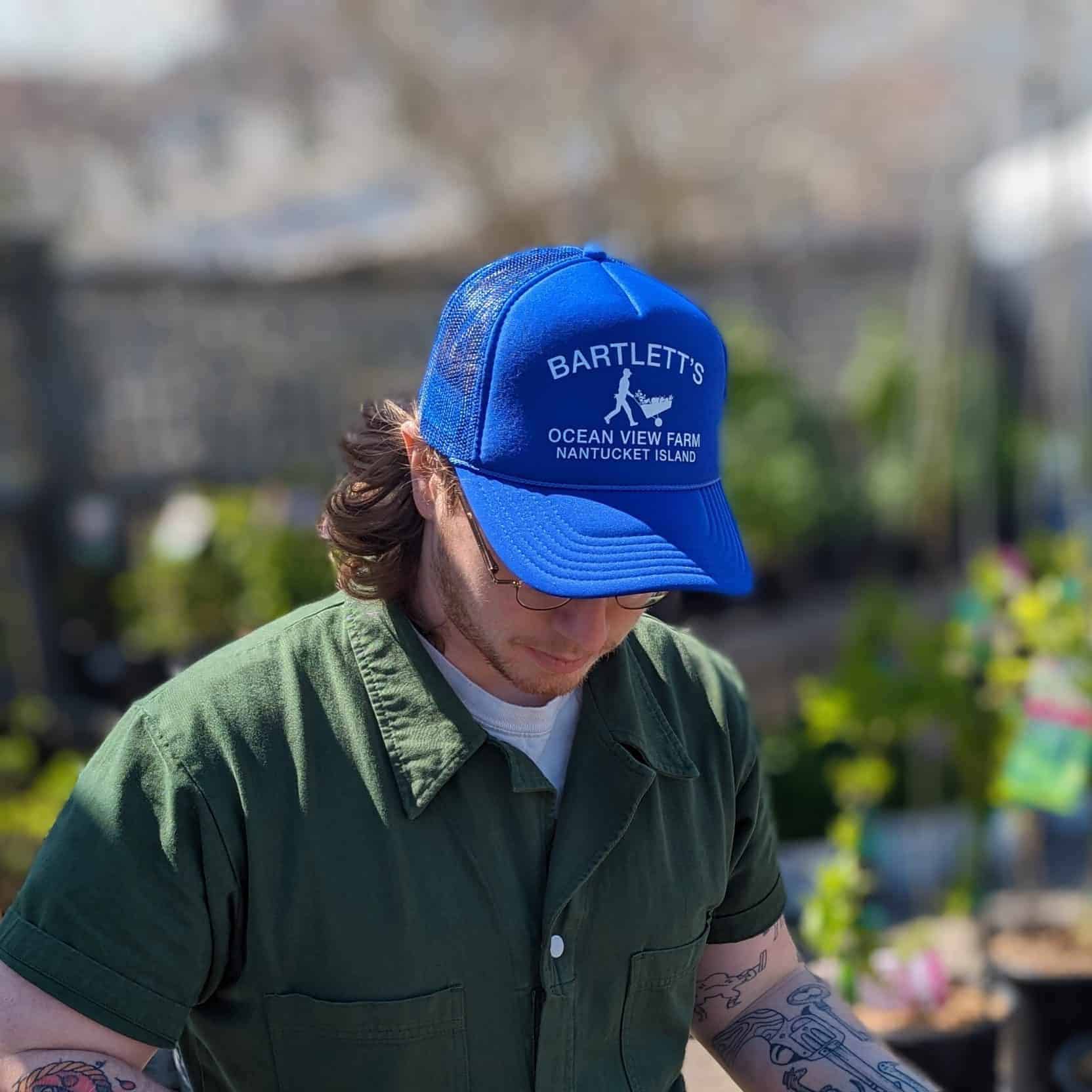 Vintage Farmer Foam Trucker Bartlett's Farm