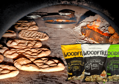 WoodFire Sea Salt Pita Chips
