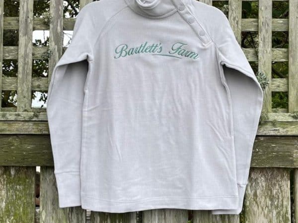 Snapneck Textured Pullover