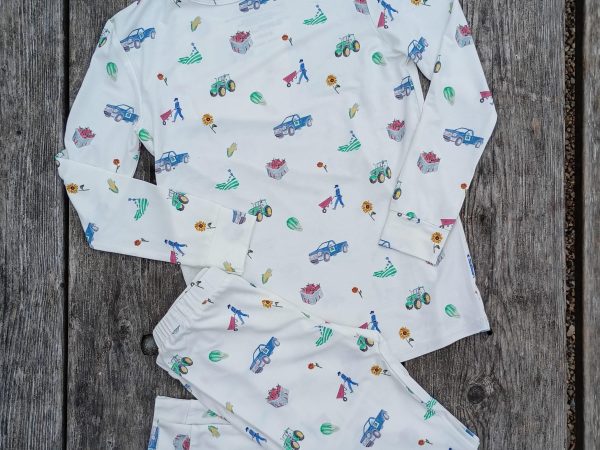 Toddler Bartlett's Print 2-Piece Pjs