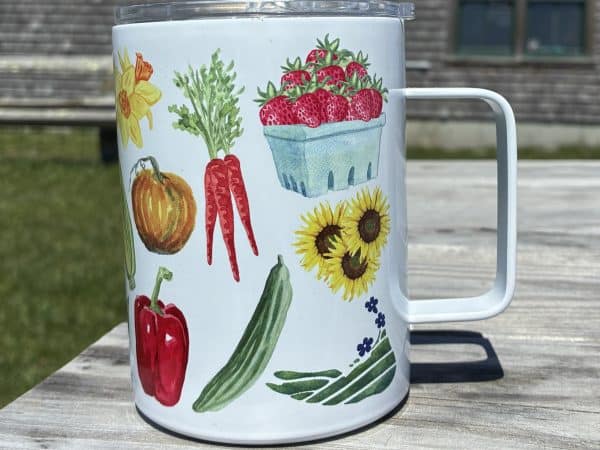 Bartlett's Veggie Print Mugs