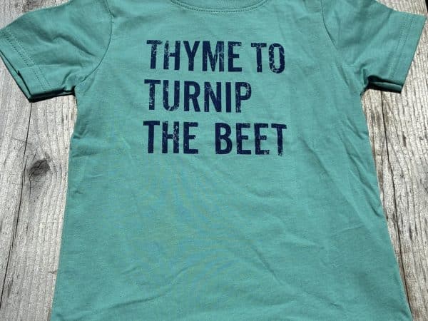 Thyme to Turnip the Beet Toddler Tee